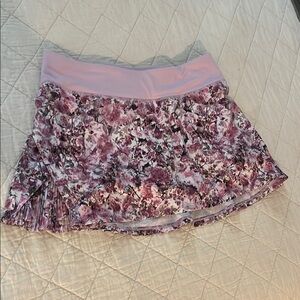 lululemon athletica Floral Skirt - Pink and Purple